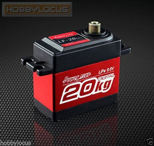 Power HD Servos LF-20MG Digital DC Motor Copper & Aluminum Gear Dual Bearing