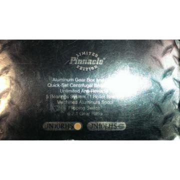 LE Pinnacle Janis HS JN10RHS Baitcasting Reel 6.2:1 Gear Ratio 5 Bearing System