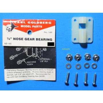 CARL GOLDBERG 148 1/8&#034; Nose Gear Bearing (1 Assembly) for RC Airplanes GBG148