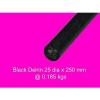 Black Acetal Rod 25 dia x 250 mm-Engineering Plastic, Bush, Bearings and Gear